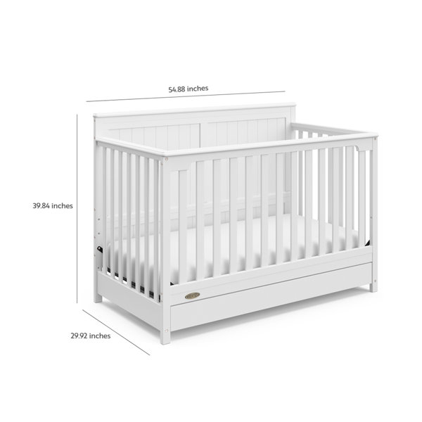 Graco Hadley 4in1 Convertible Crib with Storage & Reviews Wayfair